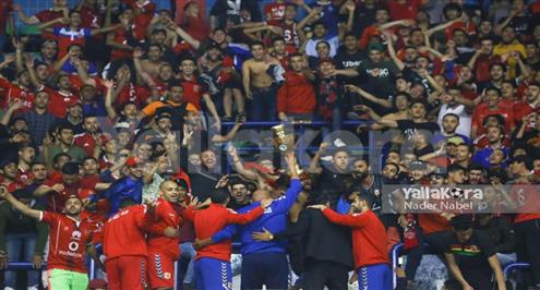 كرة طائرة.. بالفيديو والصور.. كواليس احتفالات الأهلي ببطولة أفريقيا